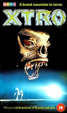 Xtro - British VHS movie cover (xs thumbnail)