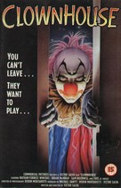 Clownhouse - British VHS movie cover (xs thumbnail)