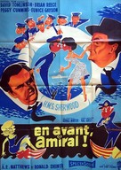 Carry on Admiral - French Movie Poster (xs thumbnail)