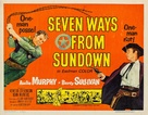 Seven Ways from Sundown - Movie Poster (xs thumbnail)