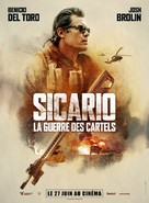Sicario: Day of the Soldado - French Movie Poster (xs thumbnail)