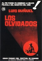 Los olvidados - Spanish Theatrical movie poster (xs thumbnail)