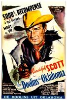 The Doolins of Oklahoma - Belgian Movie Poster (xs thumbnail)