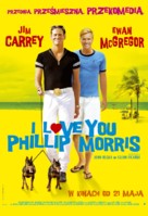 I Love You Phillip Morris - Polish Movie Poster (xs thumbnail)