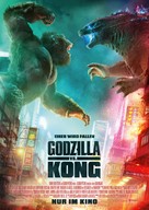 Godzilla vs. Kong - German Movie Poster (xs thumbnail)