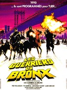 1990: I guerrieri del Bronx - French Movie Poster (xs thumbnail)
