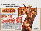 The Magnificent Seven Ride! - British Movie Poster (xs thumbnail)