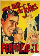 Une nuit de folies - French Movie Poster (xs thumbnail)