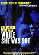 While She Was Out - German Movie Poster (xs thumbnail)