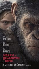 War for the Planet of the Apes - Czech Movie Poster (xs thumbnail)