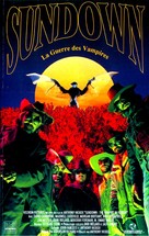 Sundown: The Vampire in Retreat - French VHS movie cover (xs thumbnail)