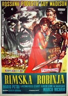 La schiava di Roma - Yugoslav Movie Poster (xs thumbnail)