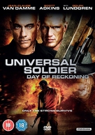 Universal Soldier: Day of Reckoning - British DVD movie cover (xs thumbnail)