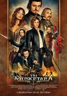 The Three Musketeers - Serbian Movie Poster (xs thumbnail)