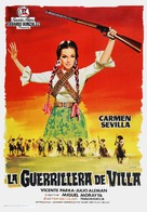 La guerrillera de Villa - Spanish Movie Poster (xs thumbnail)