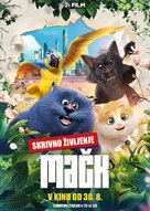 Cats and Peachtopia - Slovenian Movie Poster (xs thumbnail)