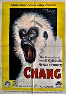 Chang: A Drama of the Wilderness - French Movie Poster (xs thumbnail)