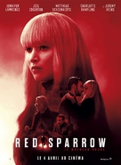 Red Sparrow - French Movie Poster (xs thumbnail)