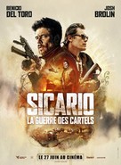 Sicario: Day of the Soldado - French Movie Poster (xs thumbnail)