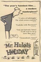 Les vacances de Monsieur Hulot - Movie Poster (xs thumbnail)