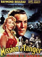 Mission &agrave; Tanger - Belgian Movie Poster (xs thumbnail)