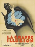 La grande illusion - French Movie Poster (xs thumbnail)
