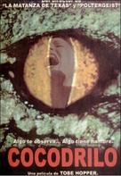 Crocodile - Spanish VHS movie cover (xs thumbnail)