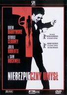Confessions of a Dangerous Mind - Polish DVD movie cover (xs thumbnail)