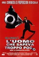 The Man Who Knew Too Little - Italian Movie Poster (xs thumbnail)