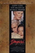 Dangerous Liaisons - Theatrical movie poster (xs thumbnail)