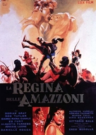 La regina delle Amazzoni - Italian Movie Poster (xs thumbnail)