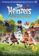 Die Heinzels 2: Neue M&uuml;tzen, Neue Mission - Swiss Movie Poster (xs thumbnail)