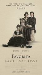 The Favourite - Argentinian Movie Poster (xs thumbnail)