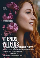 It Ends with Us - Turkish Movie Poster (xs thumbnail)