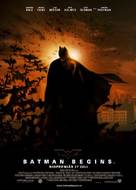 Batman Begins - Swedish Movie Poster (xs thumbnail)