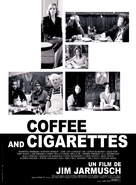 Coffee and Cigarettes - French Movie Poster (xs thumbnail)