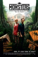 Monsters - Danish Movie Poster (xs thumbnail)