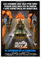 Mad Max 2 - Spanish Movie Poster (xs thumbnail)