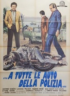...a tutte le auto della polizia - Italian Movie Poster (xs thumbnail)