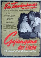 Gefangene der Liebe - German Movie Poster (xs thumbnail)