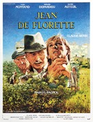 Jean de Florette - French Movie Poster (xs thumbnail)