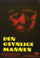 The Invisible Man - Swedish Theatrical movie poster (xs thumbnail)