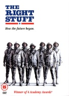 The Right Stuff - British DVD movie cover (xs thumbnail)