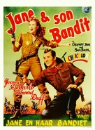 Calamity Jane and Sam Bass - Belgian Movie Poster (xs thumbnail)