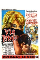 Vie priv&eacute;e - Belgian Movie Poster (xs thumbnail)