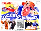 Les ga&icirc;t&eacute;s de la finance - French Movie Poster (xs thumbnail)