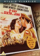 D-Day the Sixth of June - British Movie Cover (xs thumbnail)