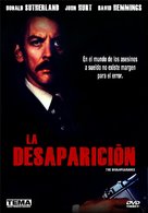 The Disappearance - Spanish DVD movie cover (xs thumbnail)