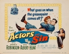 Actor's and Sin - Movie Poster (xs thumbnail)