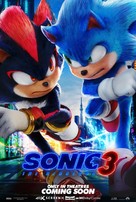 Sonic the Hedgehog 3 - Canadian Movie Poster (xs thumbnail)